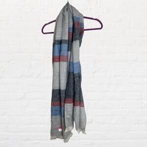 Isaac Mizrahi New York striped scarf